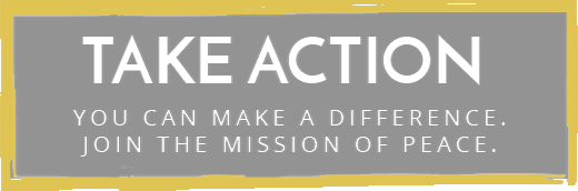 sultan and the saint button take action you can make a difference join the mission of peace