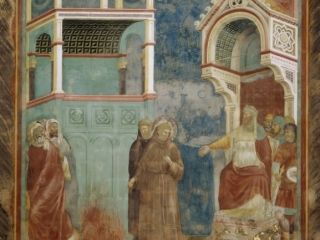 sultan and the saint film fresco legend of saint francis upper church basilica di san francesco