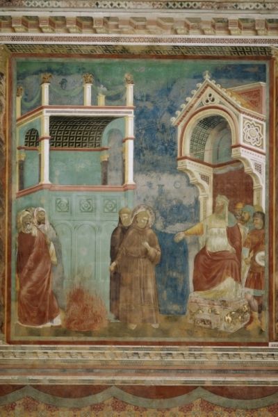 sultan and the saint film fresco legend of saint francis upper church basilica di san francesco