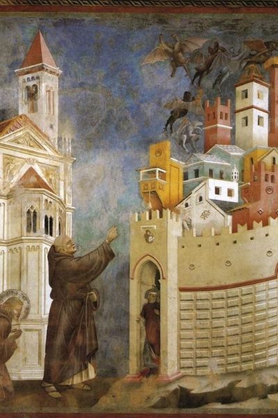 sultan and the saint film giotto di bondone expulsion of the devils from arezzo