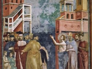 sultan and the saint film giotto di bondone legend of st francis 5 renunciation of worldy goods